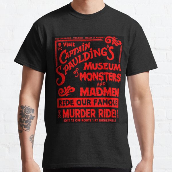 Vista previa del artículo con la obra «Devils rechaza robar capitán de zombie Spaulding película», diseñado y vendido por Allthingshorror.