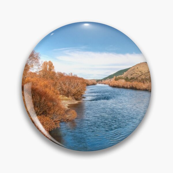 Item preview, Autumn Beside the Clutha River, New Zealand designed and sold by ChristineJayne.