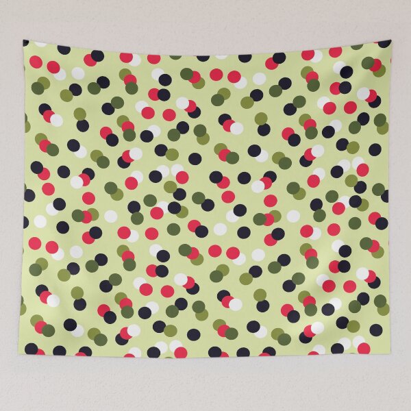 Item preview, Multicolored Dotty Repeat Print  designed and sold by Kova  Rose.