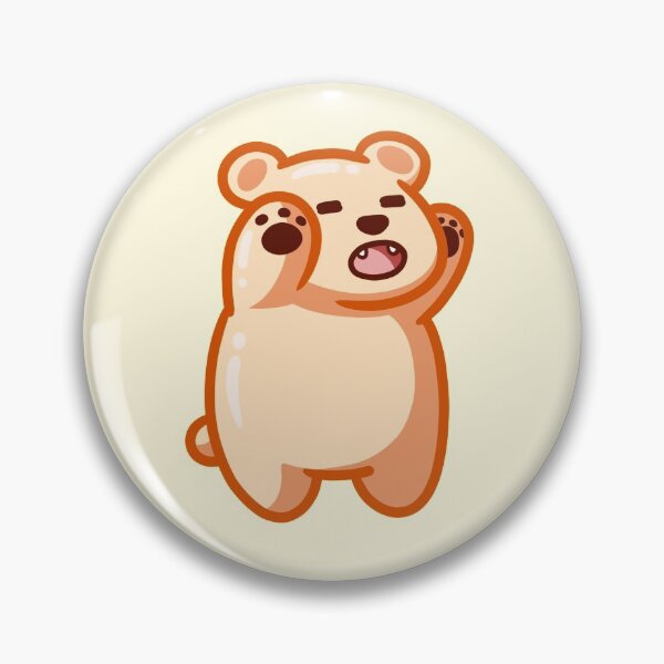 Item preview, Angry Orange Bear designed and sold by vanillaroseart.