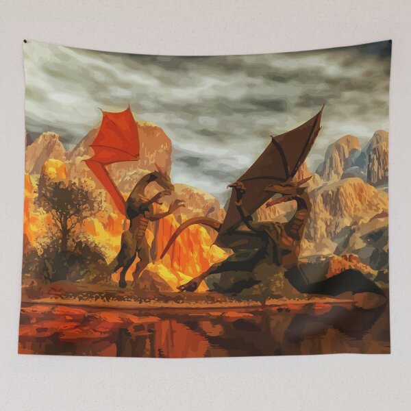 Item preview, Duel of the dragons designed and sold by harietteh.