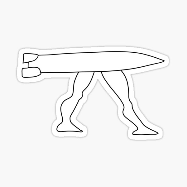 leg torpedo Sticker