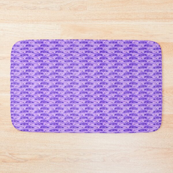 Item preview, Pattern - purple rabbits designed and sold by harietteh.