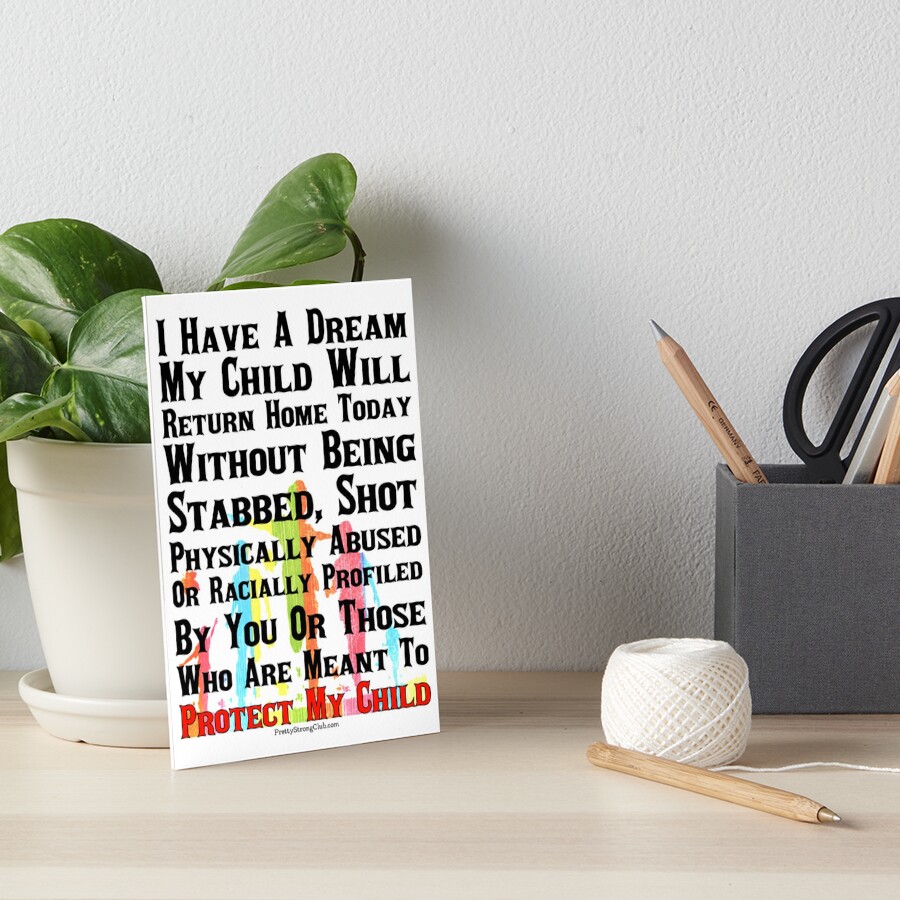 I Have A Dream Art Board Print