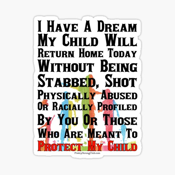 I Have A Dream Sticker