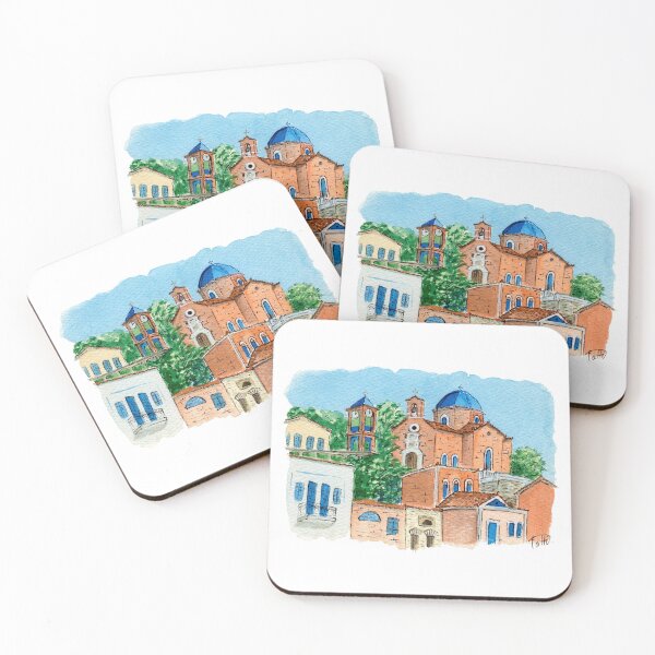 Item preview, Coressia town, Kea, Greece designed and sold by Tatti-arts.