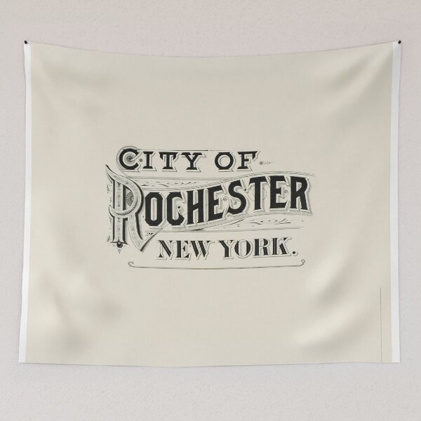 Item preview, City of Rochester, New York (Atlas Typography) designed and sold by MetroPosters.