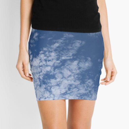 Altocumulus Abstract 3 Mini Skirt