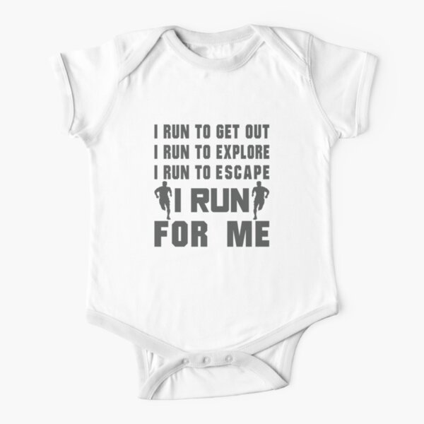 I Run To Get Out, I Run To Explore, I Run To Escape, I Run For Me - Funny  Running Quotes - Black, Turquoise Blue, Gray, White - Marathoner Gift,  Runner's Gift,
