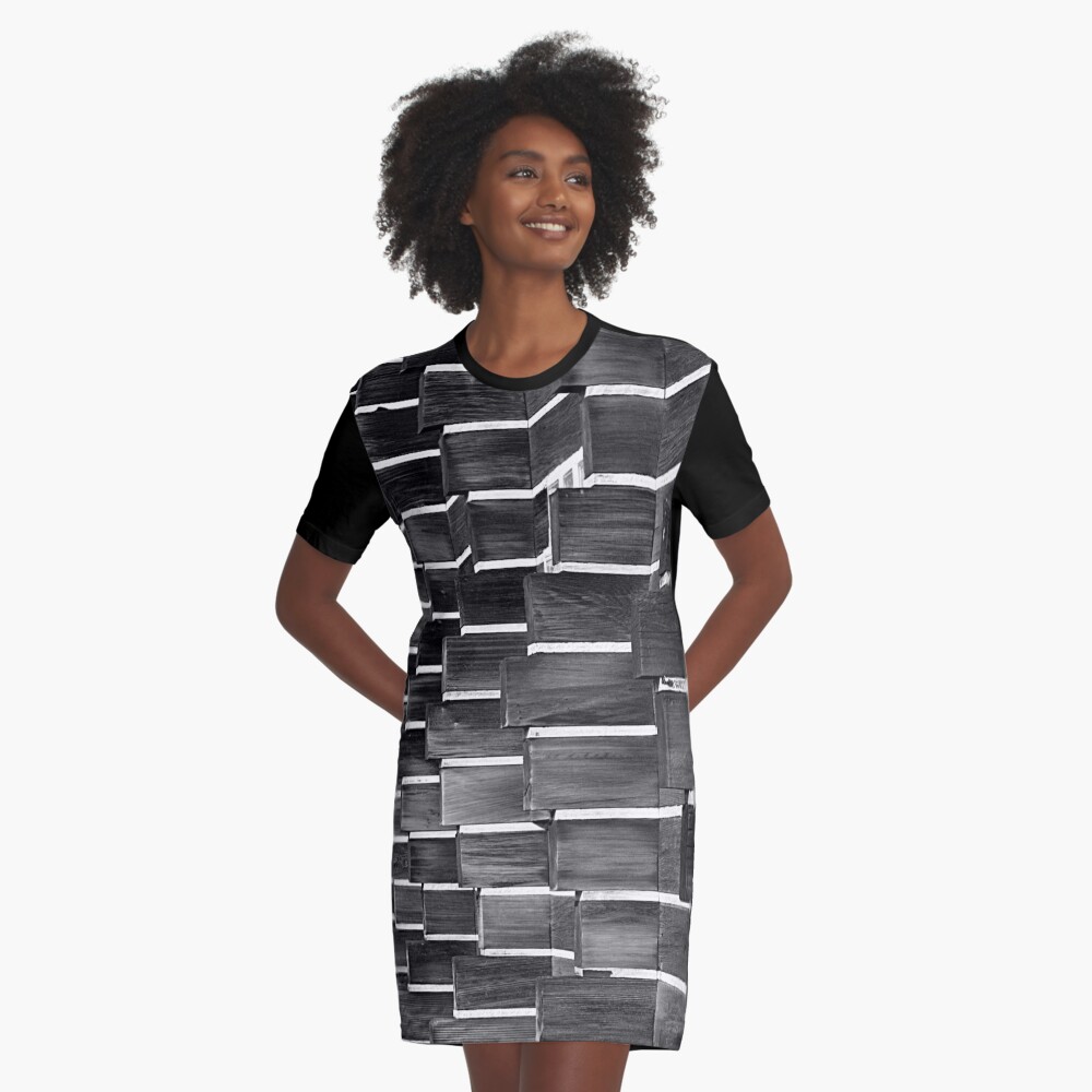 Technocratic Wall Graphic T-Shirt Dress