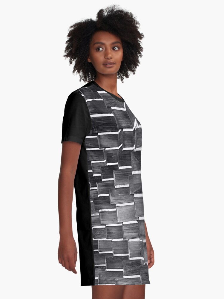 Alternate view of Technocratic Wall Graphic T-Shirt Dress