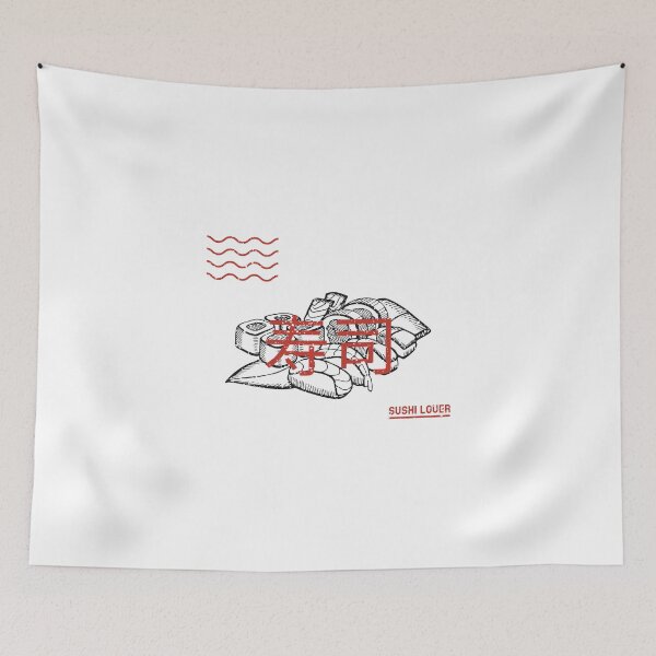 Item preview, Sushi Lover with Japanese Translation designed and sold by Crapt.