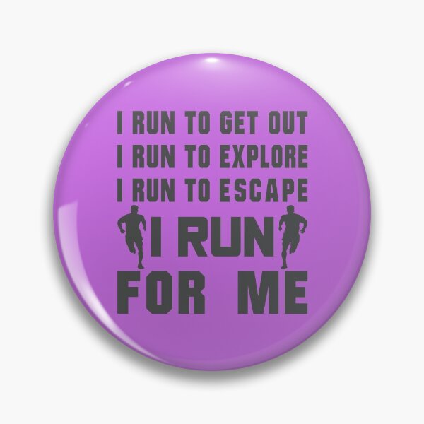 Item preview, I Run To Get Out, I Run To Explore, I Run To Escape, I Run For Me - Funny Running Quotes -  Black, Magenta, Gray, White - Marathoner Gift, Runner's Gift, Running Gift designed and sold by RaceRunnerz-.