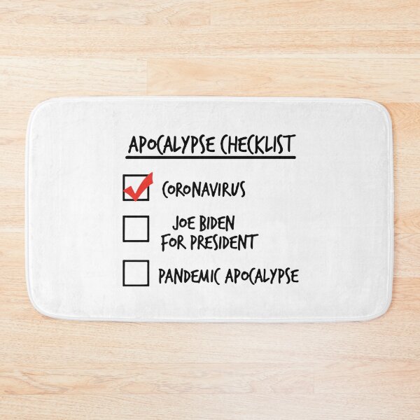 Item preview, Apocalypse Checklist designed and sold by Daletheskater.