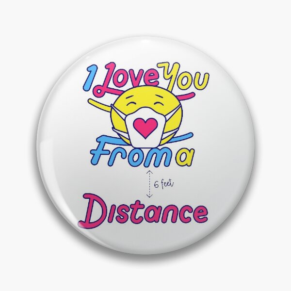 Item preview, COVID-19: Love From A Distance designed and sold by lukebenjamin.