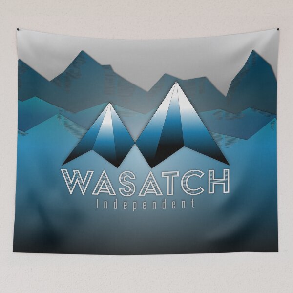 Item preview, Wasatch independent Print designed and sold by Julie Adams.