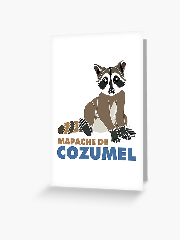 MAPACHE DE COZUMEL - ENDÉMICOS DE MÉXICO SERIES