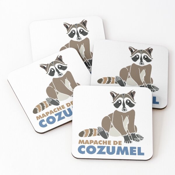 Item preview, MAPACHE DE COZUMEL - SERIE ENDÉMICOS DE MÉXICO designed and sold by visualarte.