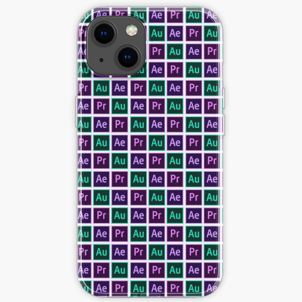 Adobe Creative Cloud Video Creation Suite Pattern Iphone Case By Emmakumer Redbubble