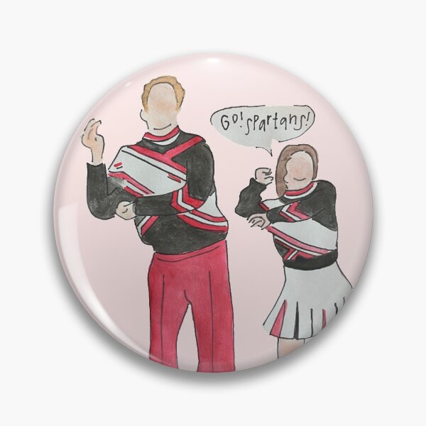 Item preview, Spartan Cheerleaders Watercolor designed and sold by jordynkruse14.
