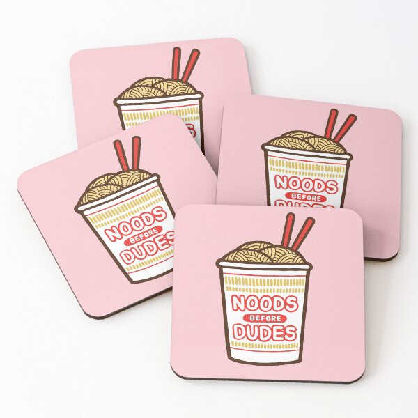 Item preview, Noods Before Dudes in pink designed and sold by evannave.