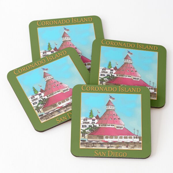 Item preview, Coronado Island, San Diego California - WelshDesigns designed and sold by welshdesigns.