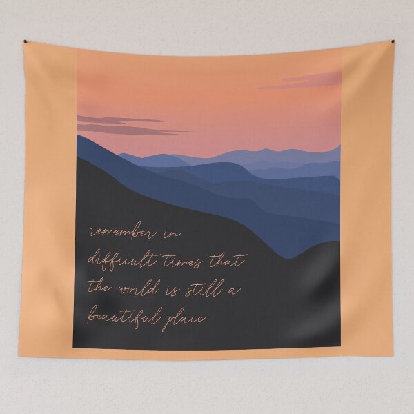 Item preview, The World is Still Beautiful designed and sold by ArchiveArtistry.