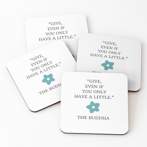 Item preview, GIVE EVEN IF YOU HAVE A LITTLE - BUDDHA designed and sold by Inspirationmotivation.