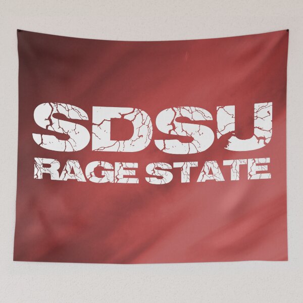 Item preview, SDSU Electric Rage State designed and sold by AllisonSandoz.