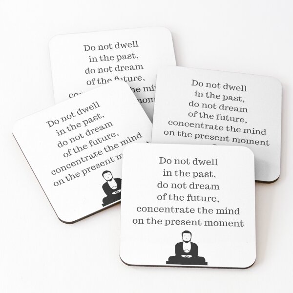 Item preview, Buddhist Quote - Do no dwell in the past designed and sold by Inspirationmotivation.