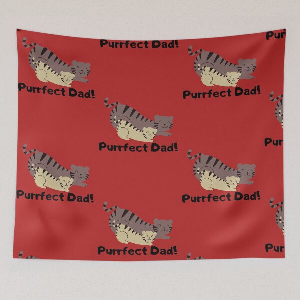 Item preview, Purrfect Dad! designed and sold by Mamalia.