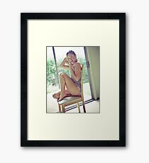 Tina-Grey-2 Framed Print