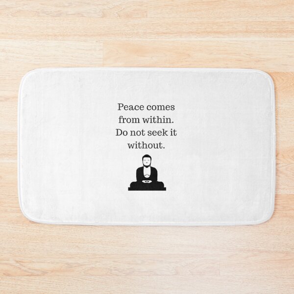 Item preview, Buddhist Quote  - peace comes from within designed and sold by Inspirationmotivation.