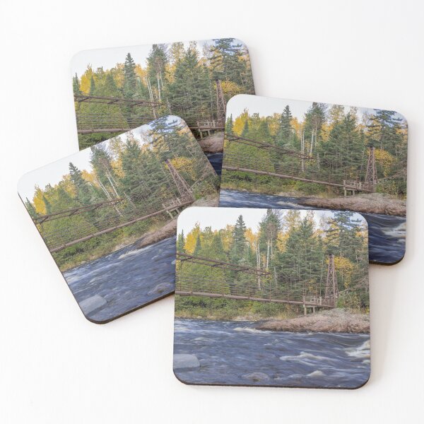 Item preview, Suspension Bridge over Baptism River designed and sold by Sam Wagner.