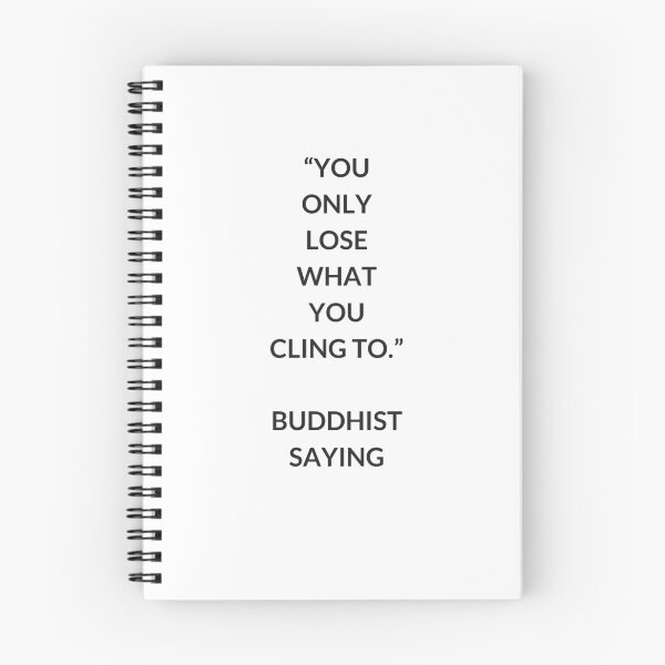 Item preview, you only lose what you cling to designed and sold by Inspirationmotivation.