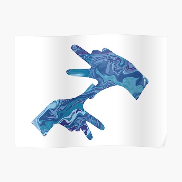 Sorority Hand Sign Poster
