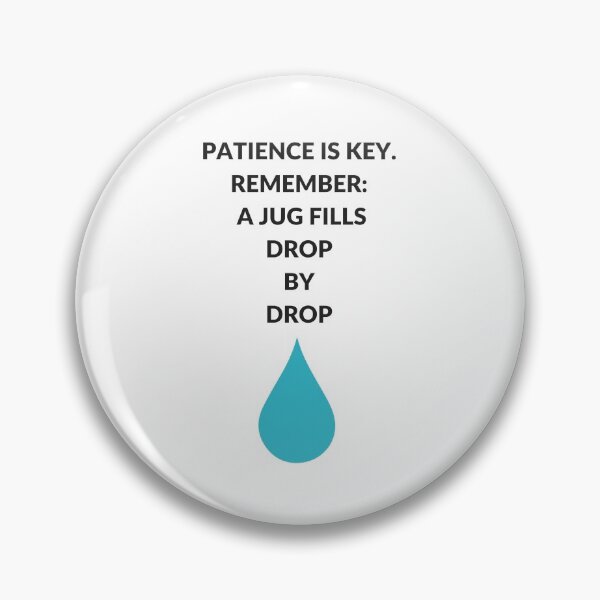 Item preview, Buddhist quote - Patience is key - Buddha  designed and sold by Inspirationmotivation.