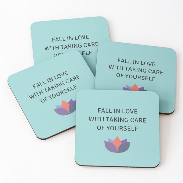 Item preview, Fall in Love with Taking Care of Yourself - Yoga Buddhism Quotes designed and sold by Inspirationmotivation.