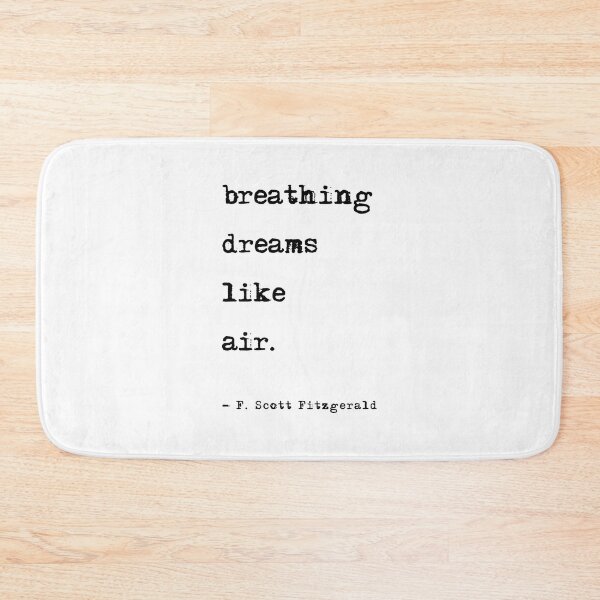 Item preview, Breathing dreams like air - F. Scott Fitzgerald designed and sold by corbrand.
