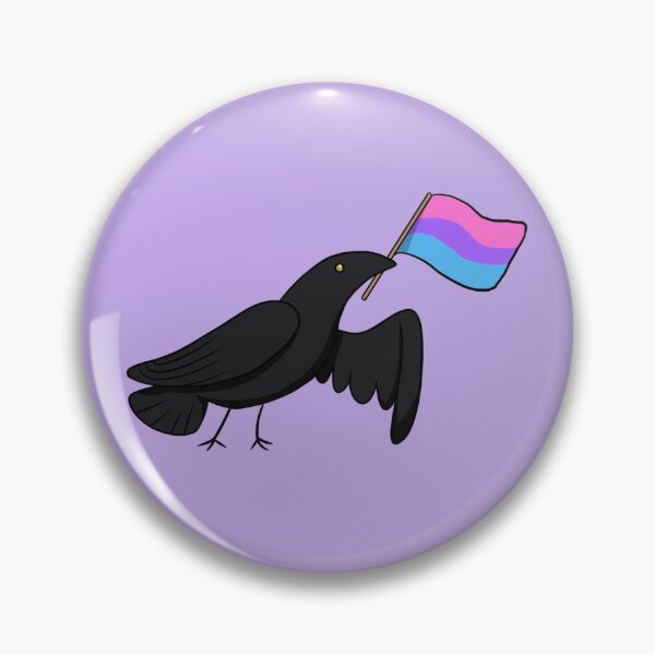 Item preview, Pride Corvids - Bi designed and sold by Drawn by Raven.
