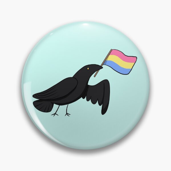 Pride Corvids - Pan Pin