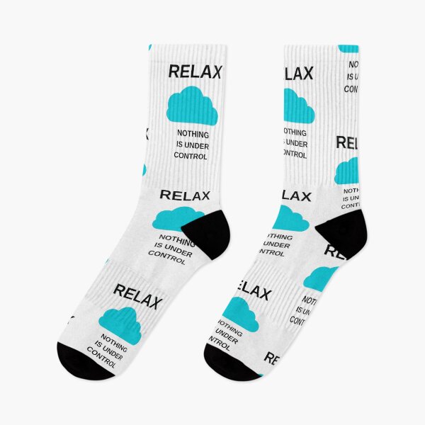 Item preview, RELAX - NOTHING IS UNDER CONTROL designed and sold by Inspirationmotivation.