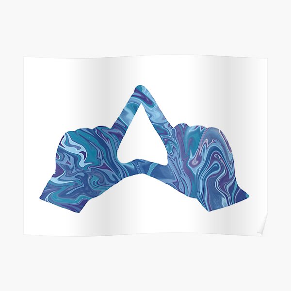 Sorority Hand Sign Poster
