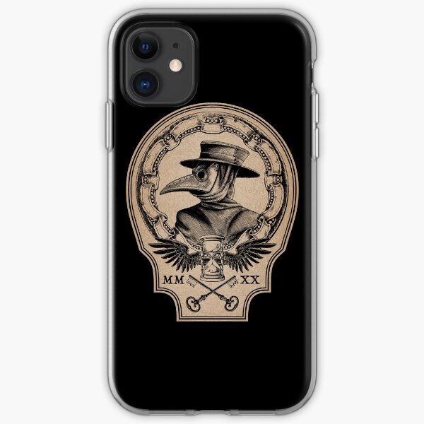 Vintage Plague Doctor iPhone Soft Case