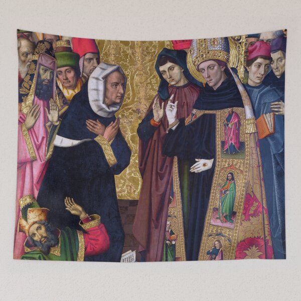 Item preview, Saint Augustine Disputing with the Heretics by Vergós Group (c 1475) designed and sold by allhistory.