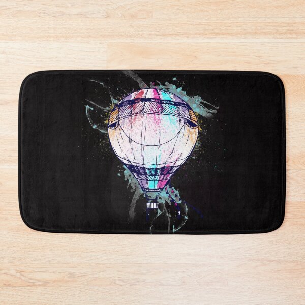 Item preview, Hot Air Balloon Art Colorful Flight Lovers Gift designed and sold by Aichelangelo.