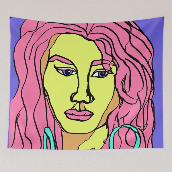 Aperçu de l'œuvre Pinky créée et vendue par UnfetteredArt.