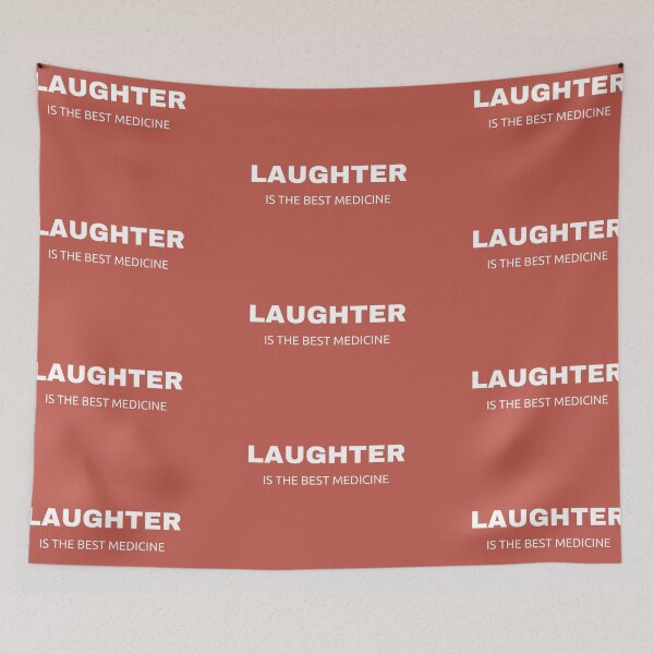 Item preview, LAUGHTER IS THE BEST MEDICINE designed and sold by Inspirationmotivation.