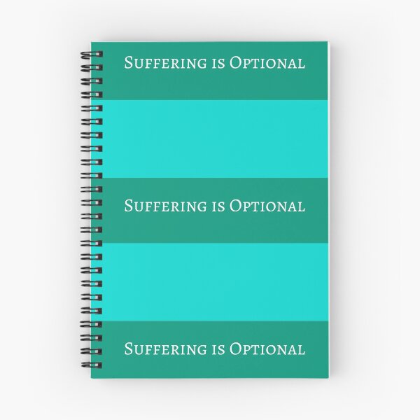 Item preview, Suffering is Optional - Buddhism Buddha Peaceful Wisdom designed and sold by Inspirationmotivation.