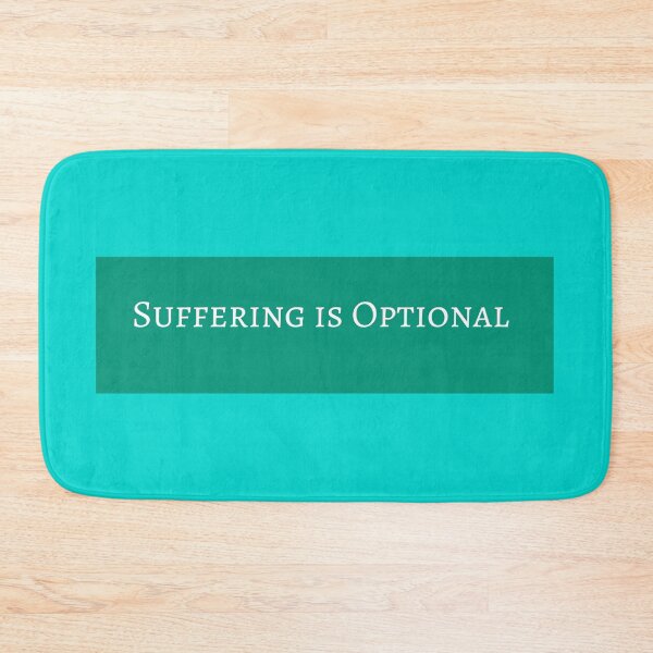 Artikelvorschau, Leiden ist optional - Buddhismus Buddha Friedliche Weisheit entworfen und verkauft von Inspirationmotivation.